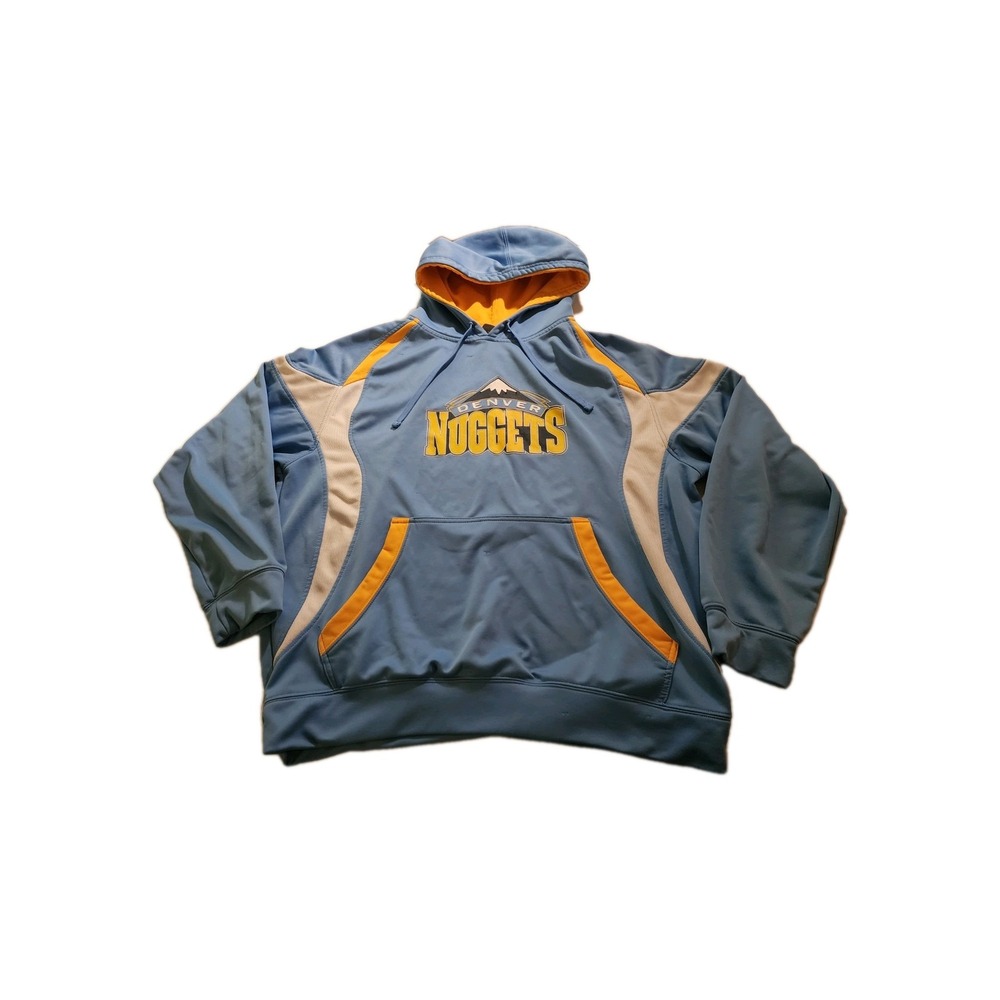 NBA Denver Nuggets Men's Blue Hoodie  Size XL *see Pictures*